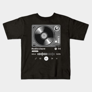 Audioslave ~ Vintage Turntable Music Kids T-Shirt